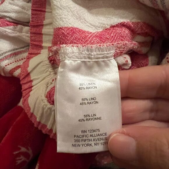 Ellen Tracy striped pants 12 - Picture 7 of 7